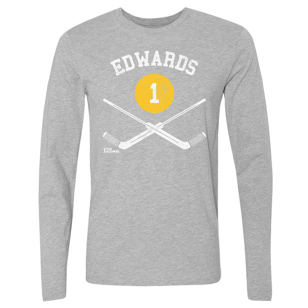 Don Edwards Buffalo 1 Goalie Sticks WHT