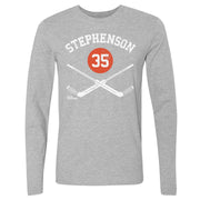Wayne Stephenson Philadelphia 35 Goalie Sticks WHT