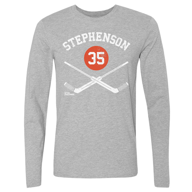 Wayne Stephenson Philadelphia 35 Goalie Sticks WHT