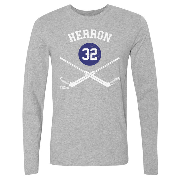 Denis Herron Montreal 32 Goalie Sticks WHT