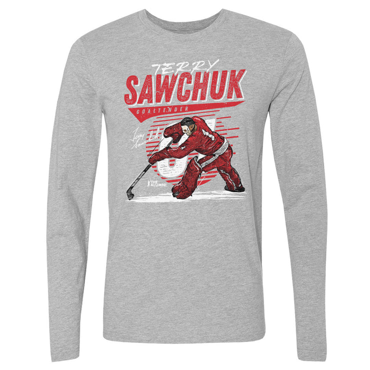 Terry Sawchuk Detroit Comet WHT
