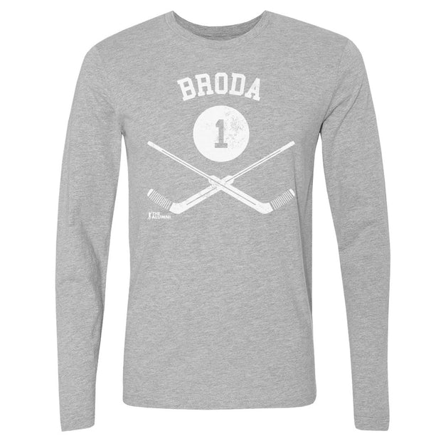 Turk Broda Toronto 1 Goalie Sticks WHT