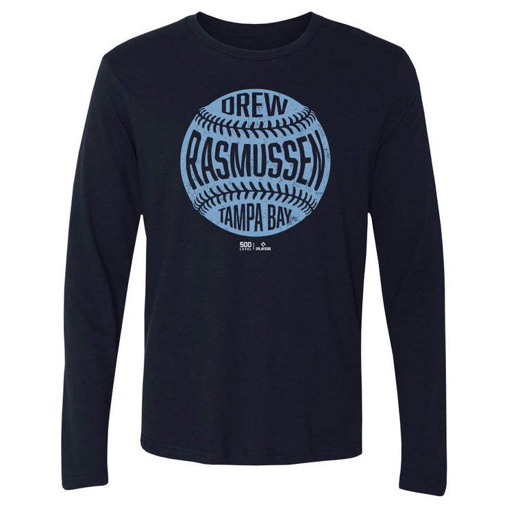 Drew Rasmussen Tampa Bay Vintage Baseball WHT