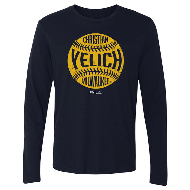 Christian Yelich Milwaukee Vintage Baseball WHT