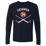 Stuart Skinner Edmonton Goalie Sticks WHT