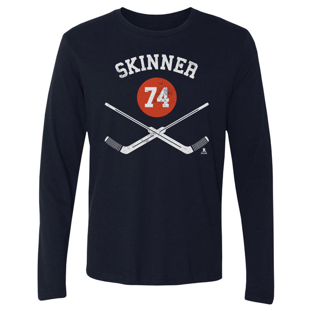 Stuart Skinner Edmonton Goalie Sticks WHT