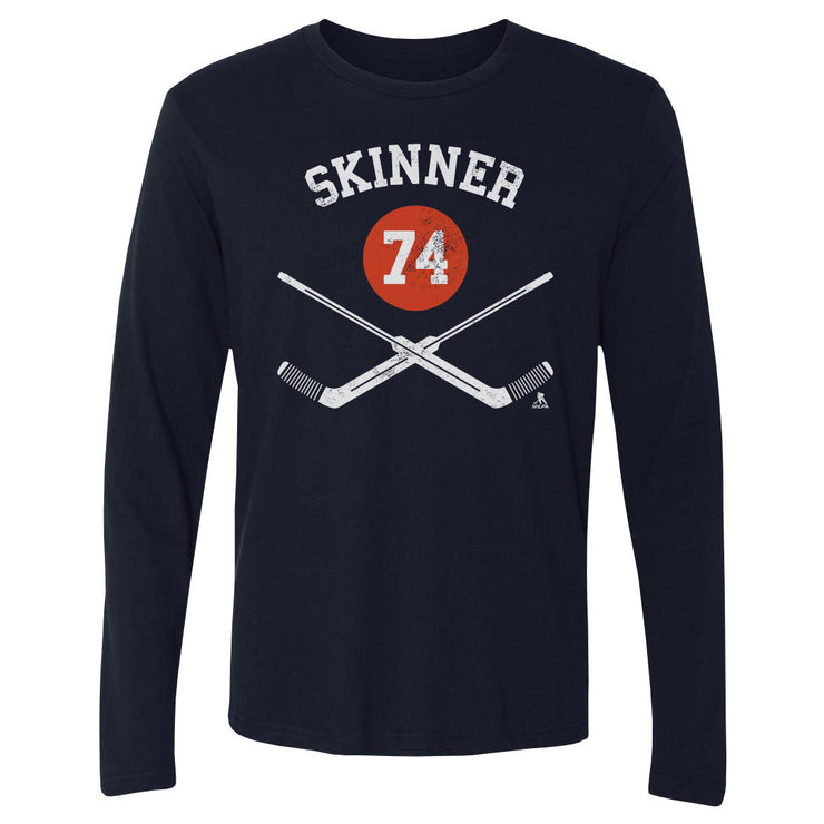 Stuart Skinner Edmonton Goalie Sticks WHT