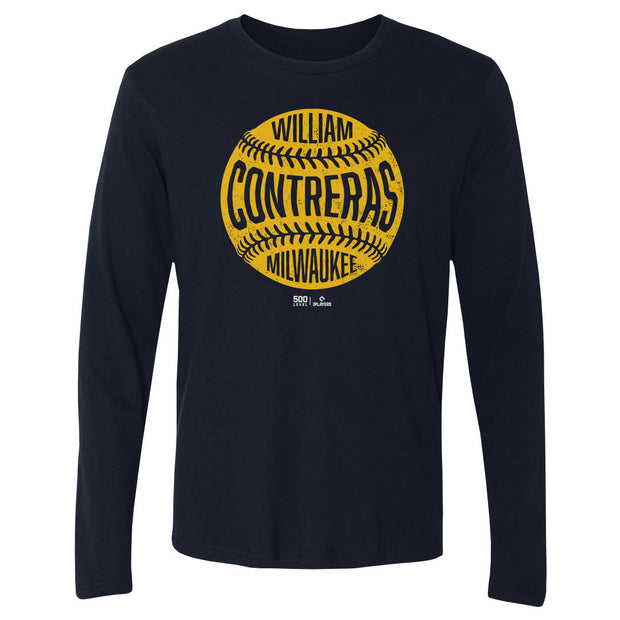 William Contreras Milwaukee Vintage Baseball WHT