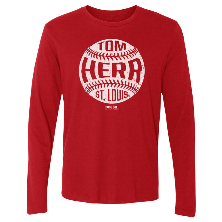 Tom Herr St. Louis Vintage Baseball WHT