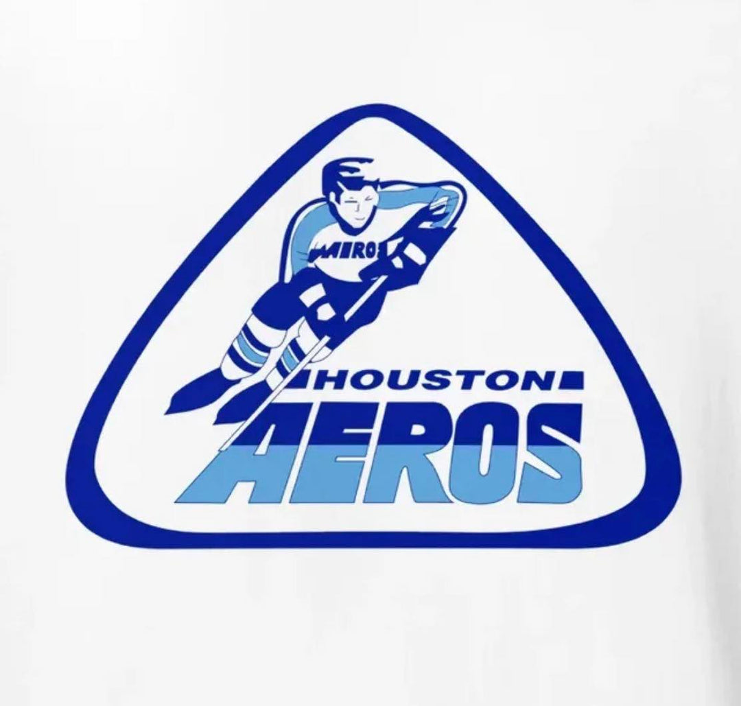 Custom Painted Goalie Mask: Houston Aeros Legacy Tribute