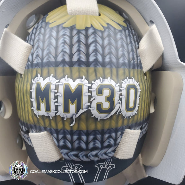 Adin Hill Goalie Mask Unsigned 2024 Las Vegas Winter Classic Tribute