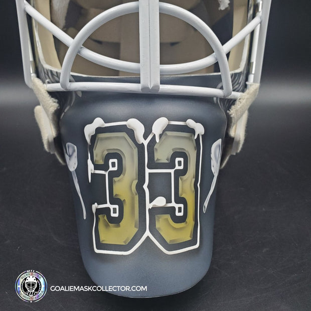 Adin Hill Goalie Mask Unsigned 2024 Las Vegas Winter Classic Tribute