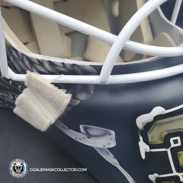 Adin Hill Goalie Mask Unsigned 2024 Las Vegas Winter Classic Tribute