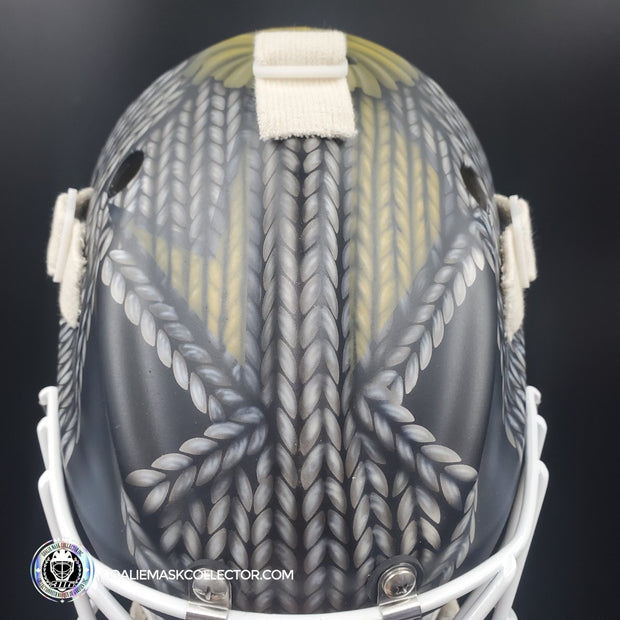 Adin Hill Goalie Mask Unsigned 2024 Las Vegas Winter Classic Tribute