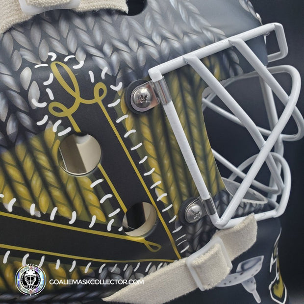 Adin Hill Goalie Mask Unsigned 2024 Las Vegas Winter Classic Tribute