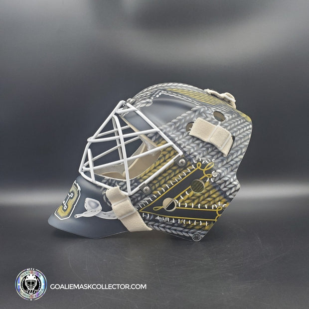 Adin Hill Goalie Mask Unsigned 2024 Las Vegas Winter Classic Tribute