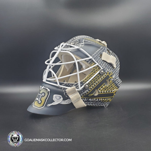 Adin Hill Goalie Mask Unsigned 2024 Las Vegas Winter Classic Tribute