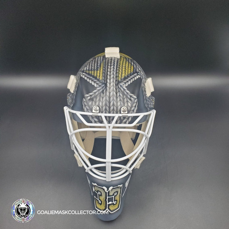 Adin Hill Goalie Mask Unsigned 2024 Las Vegas Winter Classic Tribute
