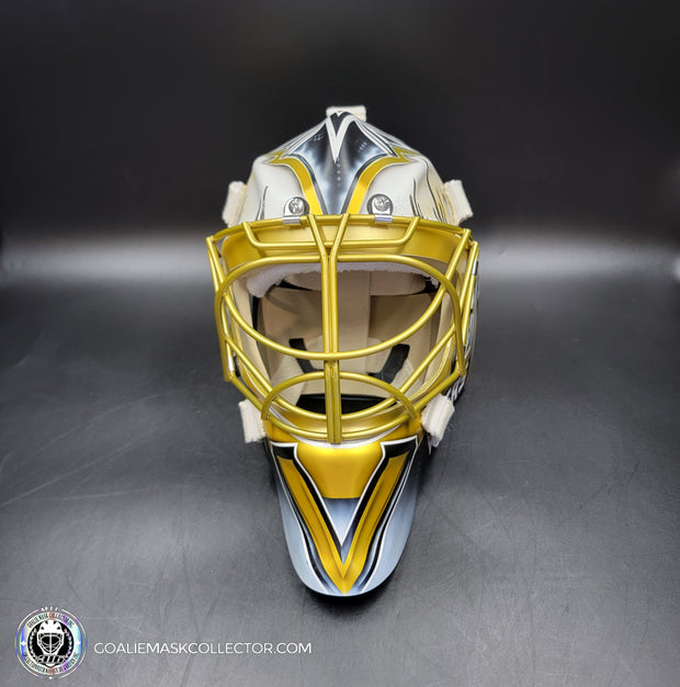 Adin Hill Goalie Mask Unsigned 2025 Las Vegas "Western Cowboy" Tribute