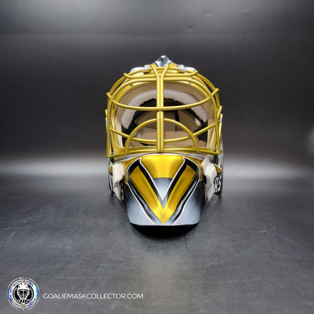 Adin Hill Goalie Mask Unsigned 2025 Las Vegas "Western Cowboy" Tribute
