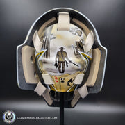 Adin Hill Goalie Mask Unsigned 2025 Las Vegas "Western Cowboy" Tribute