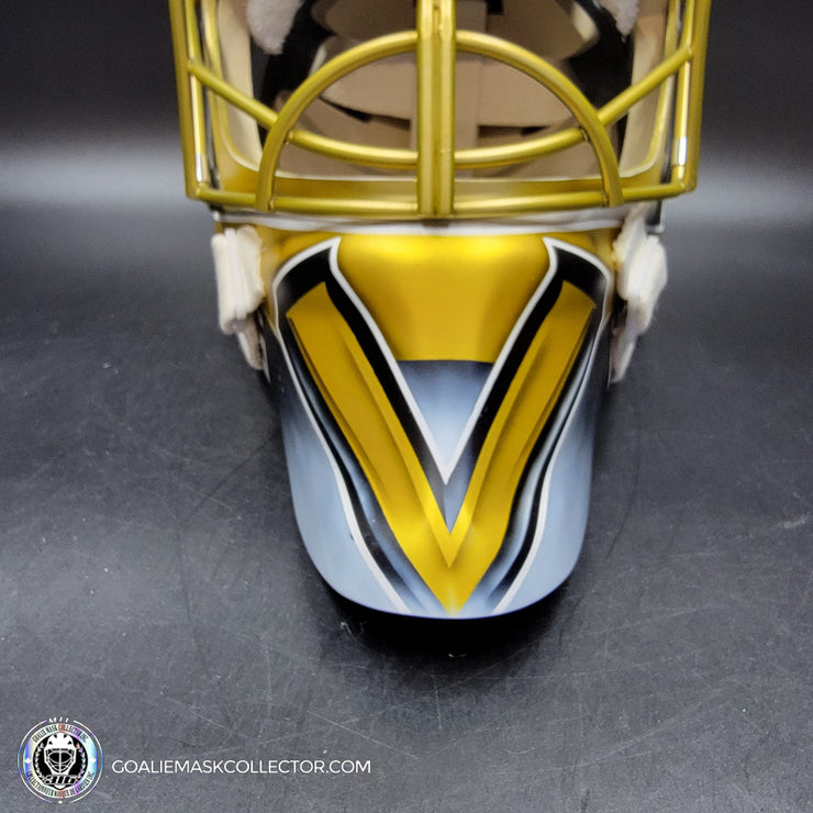Adin Hill Goalie Mask Unsigned 2025 Las Vegas "Western Cowboy" Tribute