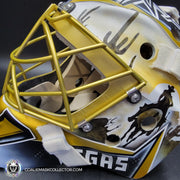 Adin Hill Goalie Mask Unsigned 2025 Las Vegas "Western Cowboy" Tribute