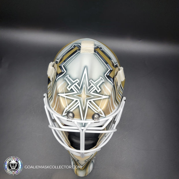 Adin Hill Goalie Mask Unsigned V1 2024 Las Vegas Tribute