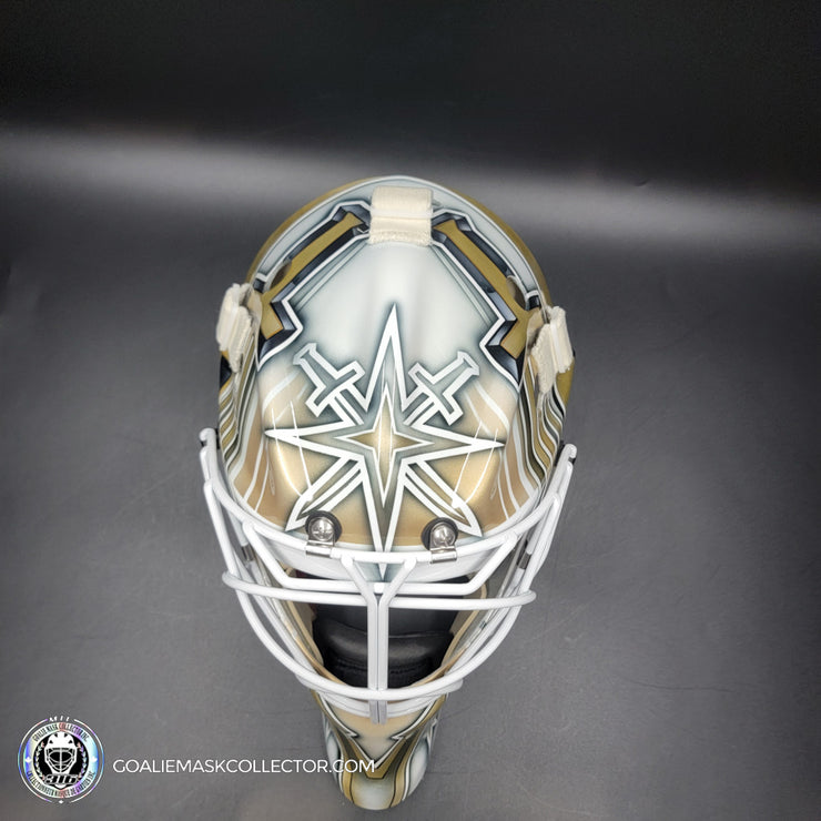 Adin Hill Goalie Mask Unsigned V1 2024 Las Vegas Tribute