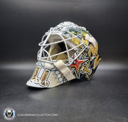 Adin Hill Goalie Mask Unsigned V4 2023 Las Vegas CUP Edition Game 3 Alien + WHITE Grill Tribute