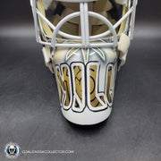 Adin Hill Goalie Mask Unsigned V4 2023 Las Vegas CUP Edition Game 3 Alien + WHITE Grill Tribute