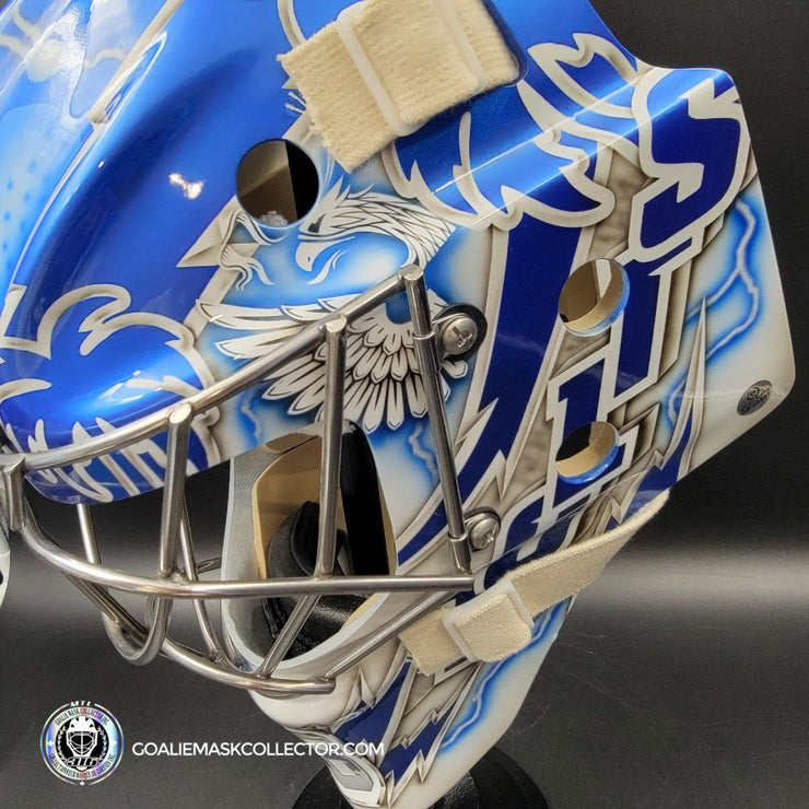 Andrei Vasilevskiy Signed Goalie Mask Tampa Bay 2019 VEZINA Year V2 Signature Edition Autographed
