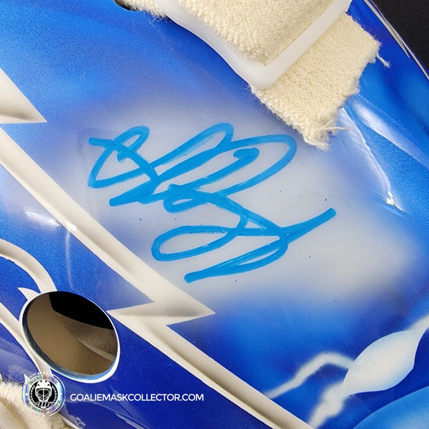 Andrei Vasilevskiy Signed Goalie Mask Tampa Bay 2019 VEZINA Year V2 Signature Edition Autographed