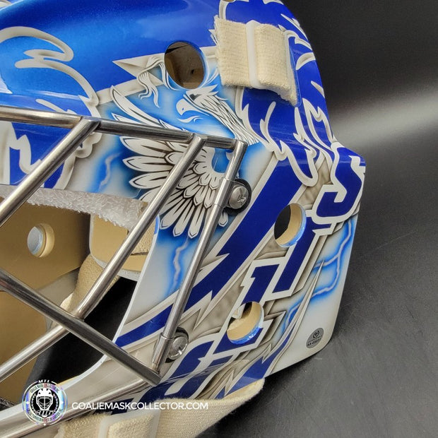 Andrei Vasilevskiy Signed Goalie Mask Tampa Bay 2019 VEZINA Year V2 Signature Edition Autographed