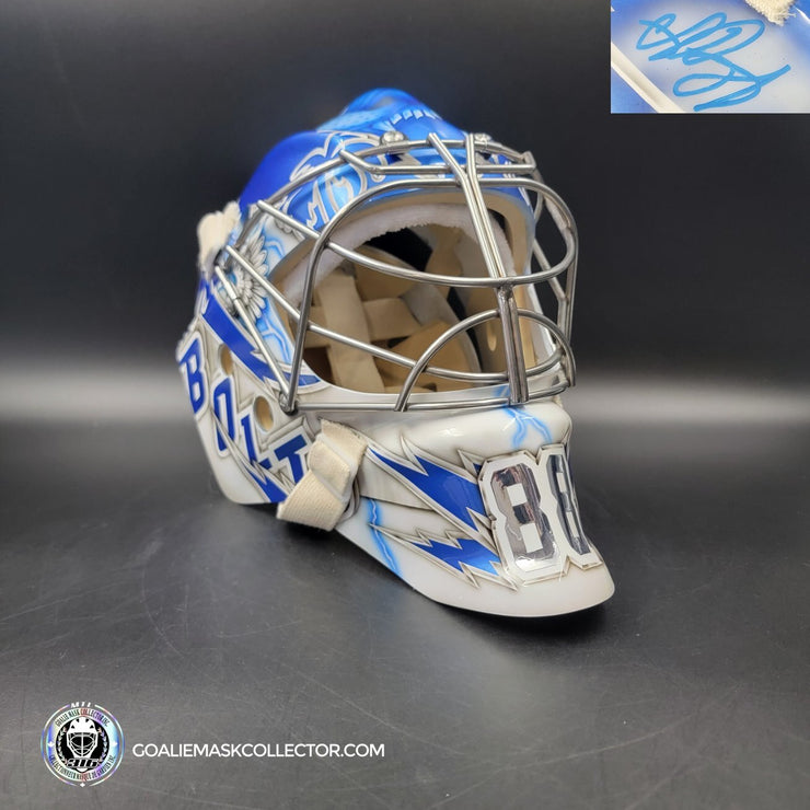 Andrei Vasilevskiy Signed Goalie Mask Tampa Bay 2019 VEZINA Year V2 Signature Edition Autographed