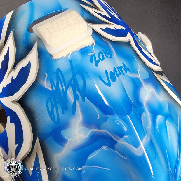 Andrei Vasilevskiy Signed Goalie Mask Tampa Bay 2019 VEZINA Year V2 Signature Edition Autographed