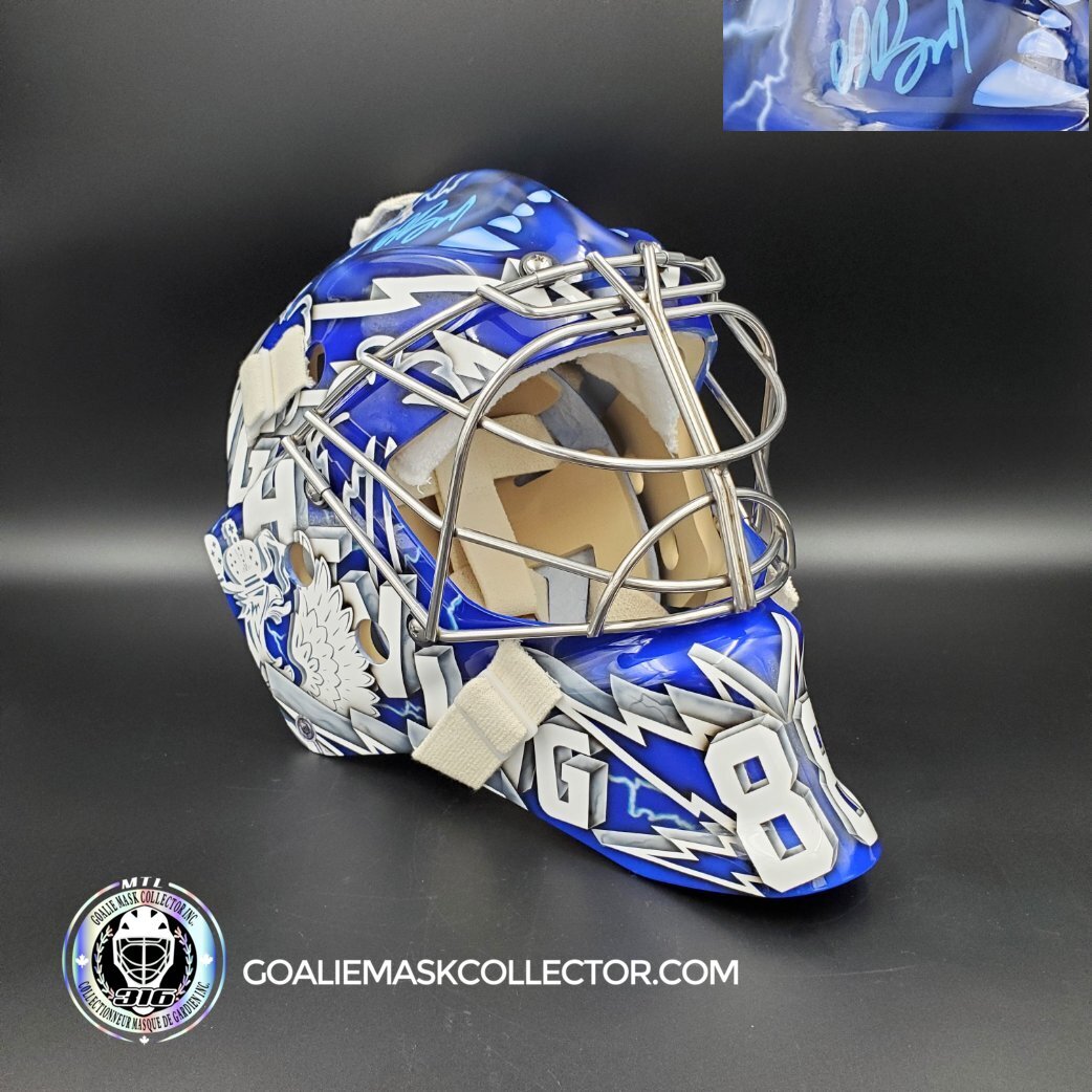 Andrei Vasilevskiy Signed Goalie Mask 2020 Tampa Bay Cup Winning Signature Edition Autographed