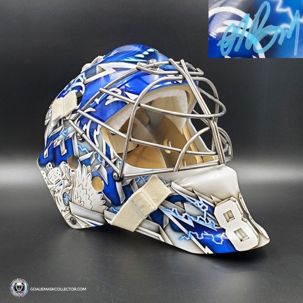 Andrei Vasilevskiy Signed Goalie Mask Tampa Bay 2023-24 Signature Edition Autographed