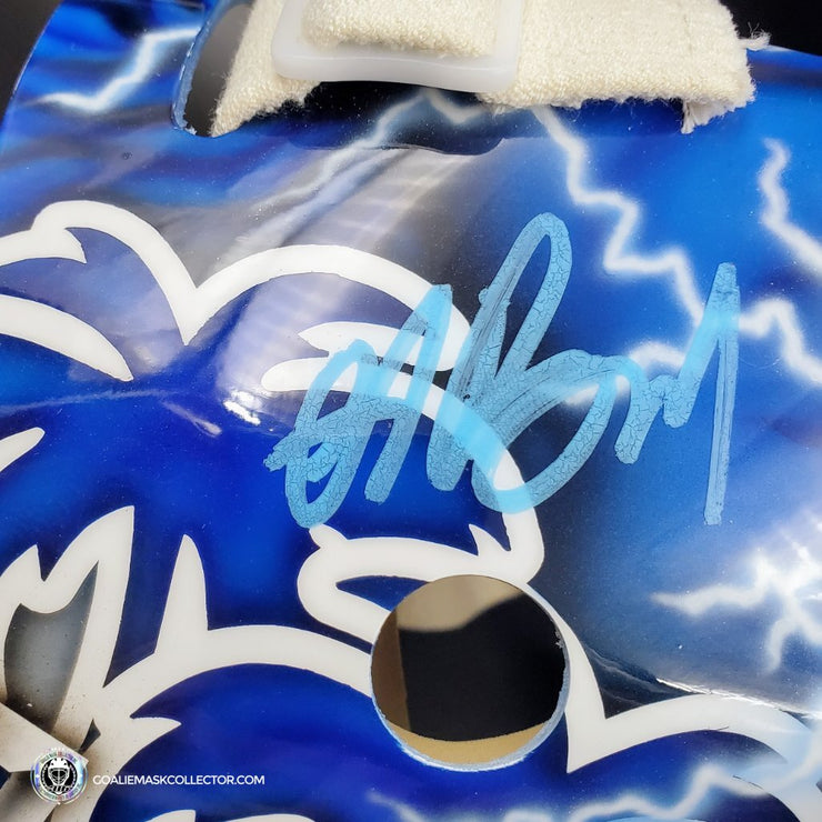 Andrei Vasilevskiy Signed Goalie Mask Tampa Bay 2023-24 Signature Edition Autographed