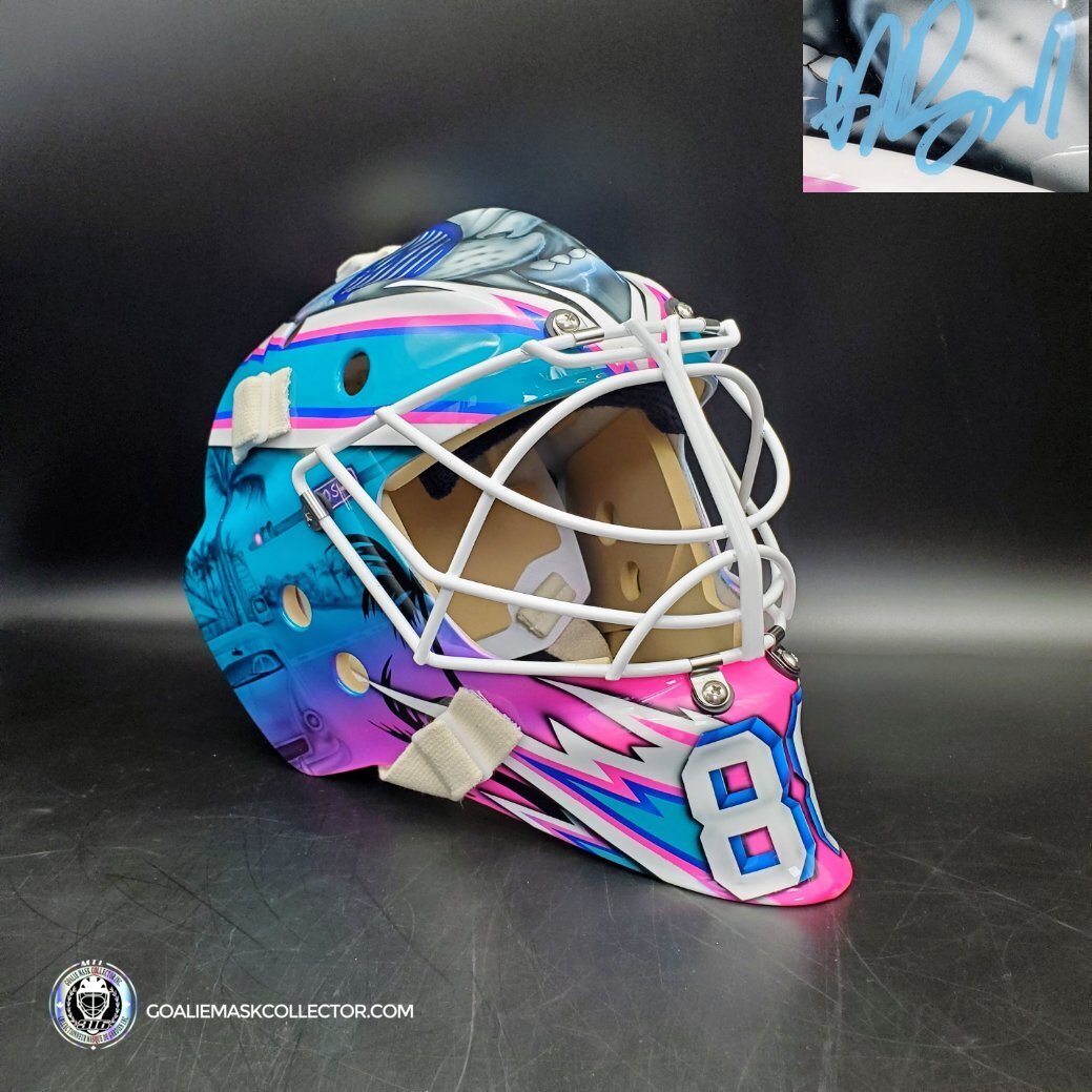 Andrei Vasilevskiy Signed Goalie Mask Tampa Bay 2023 All Star Signature Edition. Goalie Mask Collector.