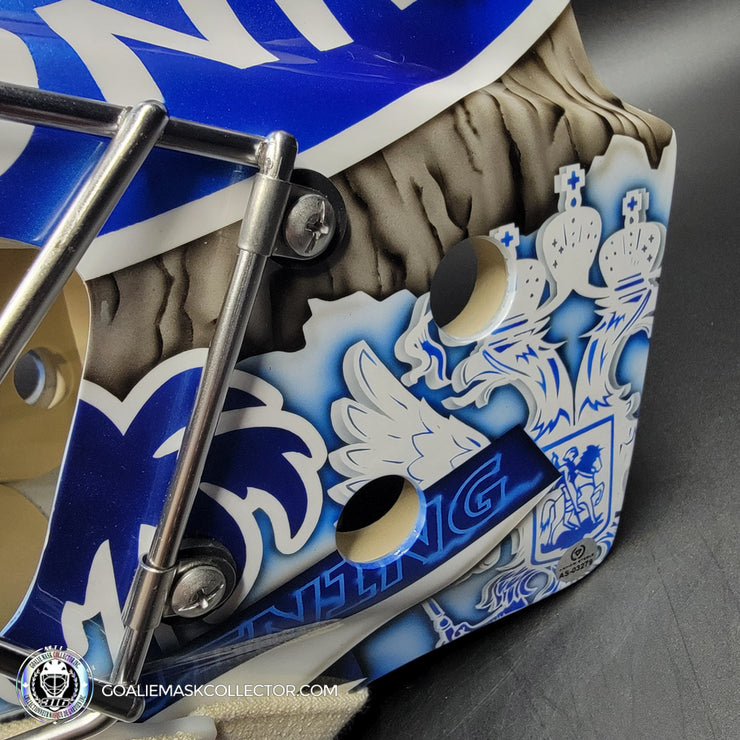 Andrei Vasilevskiy Signed Goalie Mask Tampa Bay 2024 Playoffs Signature Edition Autographed