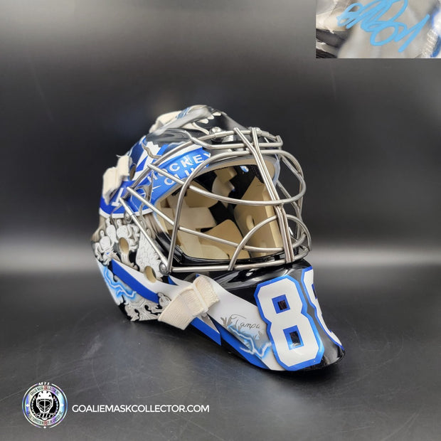 Andrei Vasilevskiy Signed Goalie Mask Tampa Bay 2024 Third 3rd Black Jersey Signature Edition Autographed