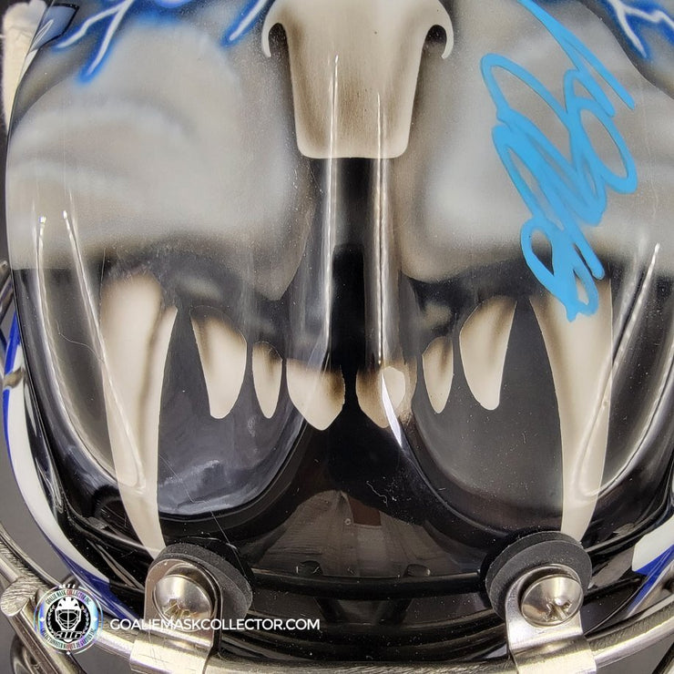 Andrei Vasilevskiy Signed Goalie Mask Tampa Bay 2024 Third 3rd Black Jersey Signature Edition Autographed