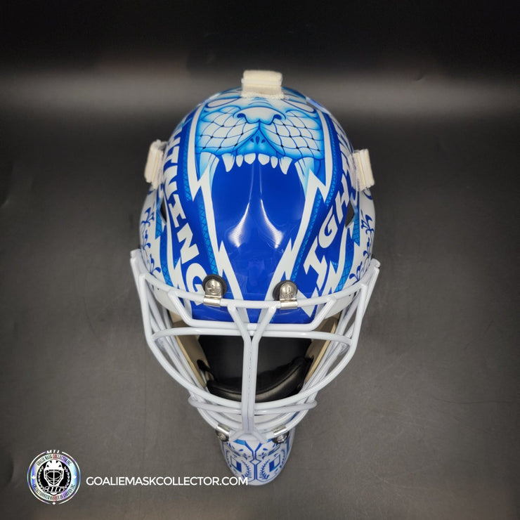 Andrei Vasilevskiy Signed Goalie Mask Tampa Bay 2025 V1 300th Victory Signature Edition Autographed