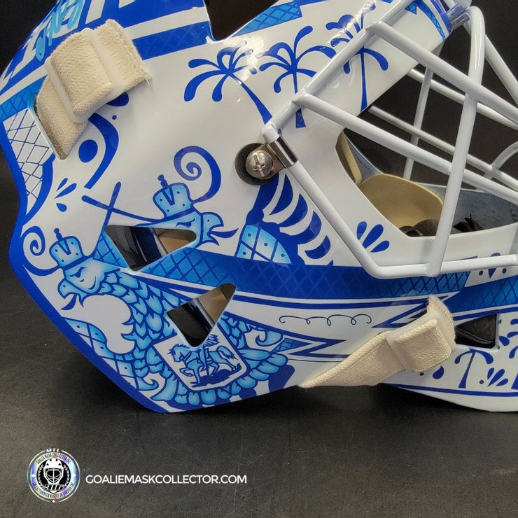 Andrei Vasilevskiy Signed Goalie Mask Tampa Bay 2025 V1 300th Victory Signature Edition Autographed