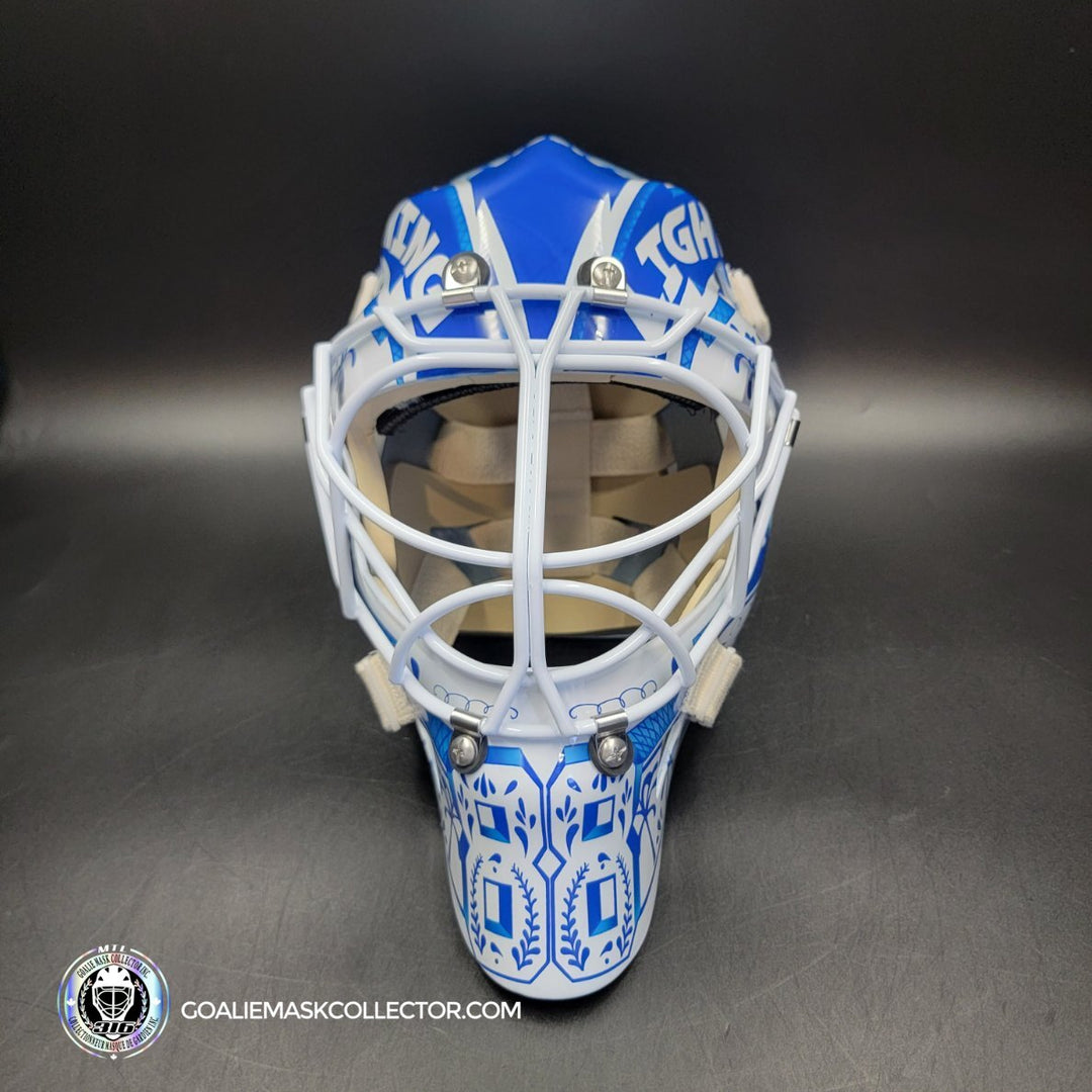 Andrei Vasilevskiy Signed Goalie Mask Tampa Bay 2025 V1 300th