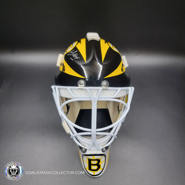 Andy Moog Signed Goalie Mask Boston V2 Signature Edition Autographed Tribute