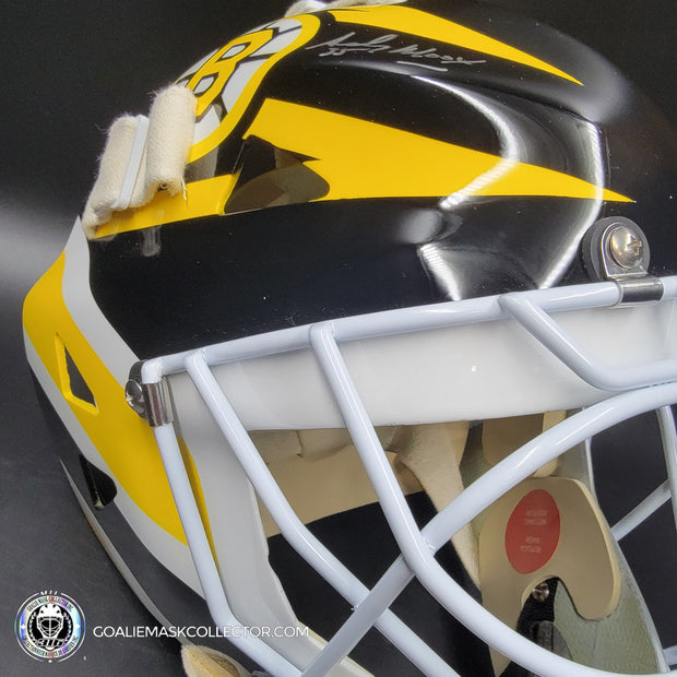 Andy Moog Signed Goalie Mask Boston V2 Signature Edition Autographed Tribute