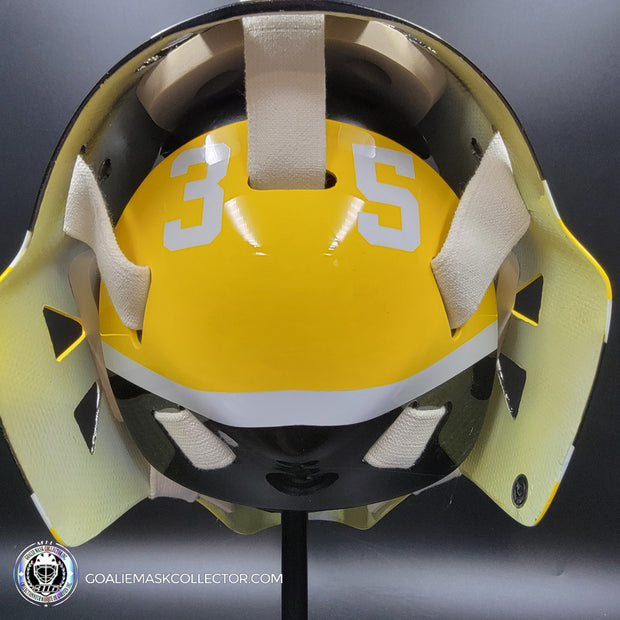 Andy Moog Signed Goalie Mask Boston V2 Signature Edition Autographed Tribute
