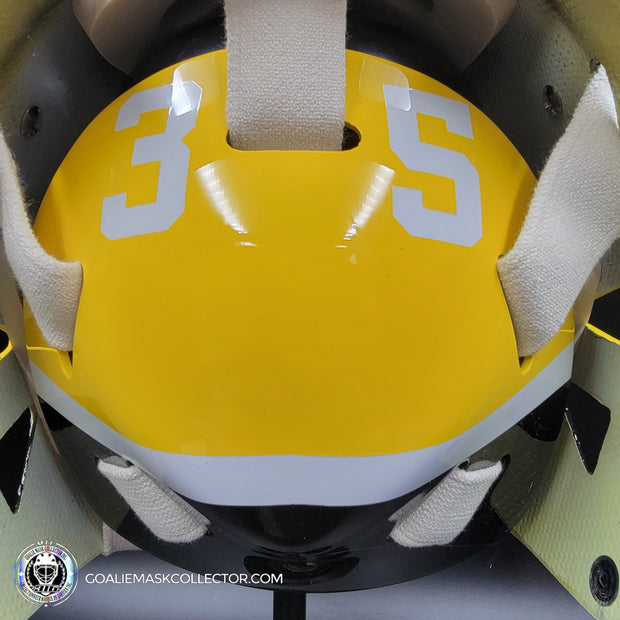 Andy Moog Signed Goalie Mask Boston V2 Signature Edition Autographed Tribute